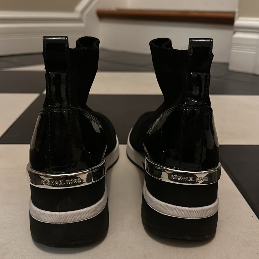💖V-DAY SPECIAL💖 Michael Kors Sock Sneakers With Paltform - Picture 2 of 6